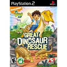 PS2: GO DIEGO GO: GREAT DINOSAUR RESCUE (NICKELODEON) (COMPLETE) - Click Image to Close